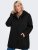 Only Carmakoma Sedona Light Coat Black - Žieminiai paltai - 