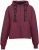 Nora Mikken GERTRUD Cropped Hoodie Burgundy - Megztiniai ir džemperiai - 