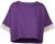 Nora Mikken AGNES Crop Top Purple - Marškinėliai - 