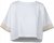 Nora Mikken AGNES Crop Top White - Marškinėliai - 