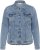 Kaffe Curve Vilana Denim Jacket Washed Blue - Džinsinės striukės - 