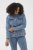 Kaffe Curve Vilana Denim Jacket Washed Blue - Džinsinės striukės - 