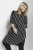 Kaffe Curve Milana Shirt Suknelė Juoda / Chalk juosta - Suknelės - 