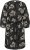 Kaffe Curve Kimmie Dress Black Chalk Embroidery - Midi suknelės - 
