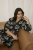 Kaffe Curve Kimmie Dress Black Chalk Embroidery - Midi suknelės - 