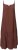 Kaffe Curve Emilia Dress Henna Brown - Maxi suknelės - 