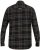 D555 Destin Checked Long Sleeve Shirt Black/Tan Check - Marškiniai ilgomis rankovėmis - 