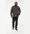 D555 Destin Checked Long Sleeve Shirt Black/Tan Check - Marškiniai ilgomis rankovėmis - 