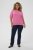 Kaffe Curve Minia Pullover Pink Power Melange - Megzti megztiniai - 