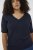 Kaffe Curve Leani Knitted Pullover Midnight Marine - Megzti megztiniai - 
