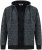 Duke Fareham Bonded Sherpa Lining Knitted Hoodie Grey - Megztiniai ir džemperiai - Megztiniai ir Džemperiai - 2XL-14XL
