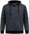 Duke Fareham Bonded Sherpa Lining Knitted Hoodie Grey - Megztiniai ir džemperiai - Megztiniai ir Džemperiai - 2XL-14XL