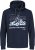 Jack & Jones Hunt Hoodie Navy - Megztiniai ir džemperiai - Megztiniai ir Džemperiai - 2XL-14XL