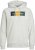 Jack & Jones Codyy Hoodie White - Megztiniai ir džemperiai - Megztiniai ir Džemperiai - 2XL-14XL