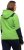 Ulla Popken Contrast Inserts Sweater Knit Hoodie Light Green - Megztiniai ir džemperiai - 