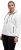Ulla Popken Teddy Fleece Partial Zip Hoodie Snow White - Megztiniai ir džemperiai - 