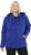 Ulla Popken Sweater Knit Fleece Hoodie Capri Blue - Megztiniai ir džemperiai - 