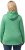 Ulla Popken Melange Knit Fleece Lined Hoodie Spring Green - Megztiniai ir džemperiai - 