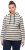 Ulla Popken Stripe Print Loungewear Hoodie Chalk - Megztiniai ir džemperiai - 