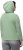Ulla Popken Drawstring Hem Zip-Up Hoodie Light Green - Megztiniai ir džemperiai - 