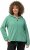 Ulla Popken Drawstring Hem Two-Tone Knit Hoodie Emerald Green - Megztiniai ir džemperiai - 