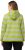 Ulla Popken Mixed Stripe Long Sleeve Hoodie Apple Green - Megztiniai ir džemperiai - 