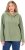 Ulla Popken Teddy Plush Long Sleeve Hoodie Sage Green - Megztiniai ir džemperiai - 