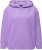 Ulla Popken Teddy Plush Long Sleeve Hoodie Pale Lilac - Megztiniai ir džemperiai - 