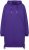 Ulla Popken Longline Lace Up Hoodie Purple - Megztiniai ir džemperiai - 