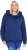 Ulla Popken Athletic Department Hoodie Navy - Megztiniai ir džemperiai - 