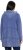 Ulla Popken Tiered Flounce Panel Zip Up Hoodie Atlantic Blue - Megztiniai ir džemperiai - 