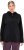 Ulla Popken Fleece Sweatshirt Hoodie Black - Megztiniai ir džemperiai - 