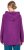 Ulla Popken Fleece Sweatshirt Hoodie Aubergine - Megztiniai ir džemperiai - 