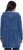 Ulla Popken Indigo Dyed Flounce Panel Hoodie Blue - Megztiniai ir džemperiai - 