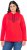 Ulla Popken TRUE Lettering Hoodie Neon Red - Megztiniai ir džemperiai - 