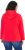 Ulla Popken TRUE Lettering Hoodie Neon Red - Megztiniai ir džemperiai - 