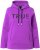 Ulla Popken TRUE Lettering Hoodie Neon Red - Megztiniai ir džemperiai - 