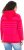 Ulla Popken Oversized Striped Long Sleeve Hoodie Lychee - Megztiniai ir džemperiai - 