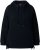 Ulla Popken Decorative Lace-Up Hoodie Black - Megztiniai ir džemperiai - 