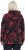 Ulla Popken Fleece Flower Print Zip-Up Hoodie Black - Megztiniai ir džemperiai - 