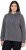 Ulla Popken Relaxed Fit Long Sleeve Hoodie Graphite Grey - Megztiniai ir džemperiai - 