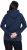 Ulla Popken Relaxed Fit Long Sleeve Hoodie Navy - Megztiniai ir džemperiai - 