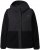 Ulla Popken Mixed Texture Hoodie Black - Megztiniai ir džemperiai - 
