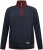 Duke Leicester Quarter Neck Fleece Sweatshirt Navy TALL - TALL džemperiai - 