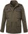 JP1880 Field Jacket with Badges Vintage Look Moss Green - Didelės vyriškos striukės - Didelės vyriškos striukės