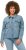 Ulla Popken Embroidered Denim Jacket Light Blue - Striukės - 