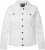 Ulla Popken Denim Jacket White - Striukės - 