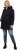 Ulla Popken HYPRAR Triple Function Fully Lined Waterproof Coat Black - Striukės - 