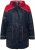 Ulla Popken HYPRAR Colorblock Triple Function Frisian Jacket Navy - Striukės - 