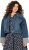Ulla Popken Wide Cuff Denim Jacket Blue Denim - Striukės - 
